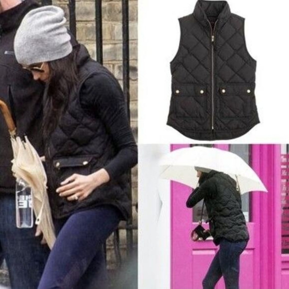 Brand New With Tags J. Crew Navy Signature Puffer